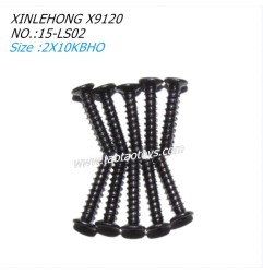 XINLEHONG TOYS X9120 Parts Countersunk Head Screws 2X10KBHO 15-LS02