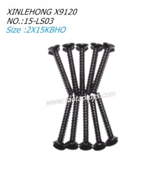 XINLEHONG TOYS X9120 Parts Countersunk Head Screws 2X15KBHO 15-LS03
