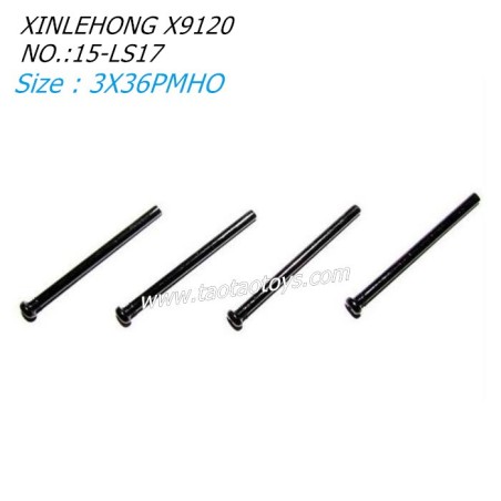 XINLEHONG TOYS X9120 Parts Round Headed Screw 3X36PMHO 15-LS17
