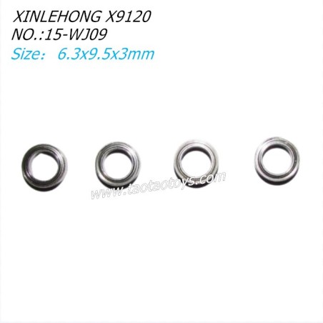 XINLEHONG TOYS X9120 Parts Bearing 6.3x9.5x3mm 15-WJ09