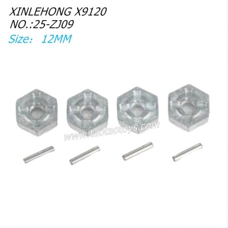 XINLEHONG TOYS X9120 Parts 12MM Six Angle Connector 25-ZJ09