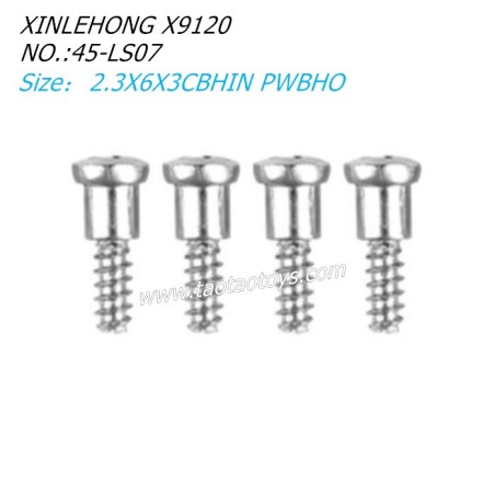 XINLEHONG TOYS X9120 Parts 2.3X6X3CBHIN PWBHO Round Headed Screw 45-LS07