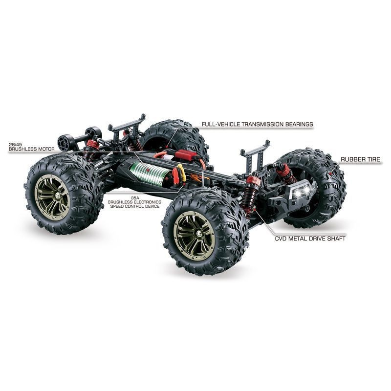 XINLEHONG TOYS Q902 Brushless Version 1:16 4WD Desert High-Speed Truck XINLEHONG TOYS Q902 Brushless Version 1:16 4WD Desert High-Speed Truck