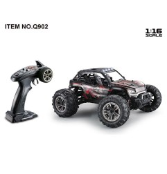 XINLEHONG TOYS Q902 Brushless Version 1:16 4WD Desert High-Speed Truck red