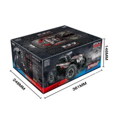 XINLEHONG TOYS Q902 Brushless Version 1:16 4WD Desert High-Speed Truck size