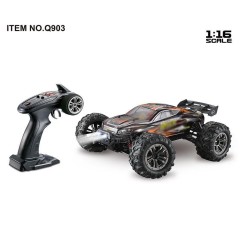 XINLEHONG TOYS Q903 Brushless Version 4WD 1:16 Bigfoot High-speed Model Car orange