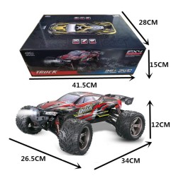 XINLEHONG TOYS 9116 RC CAR 1:12 2.4G High Speed Remote Control Car RED SIZE