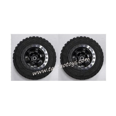 WLTOYS 124028 RC Truck Parts Tires Assembly 2572