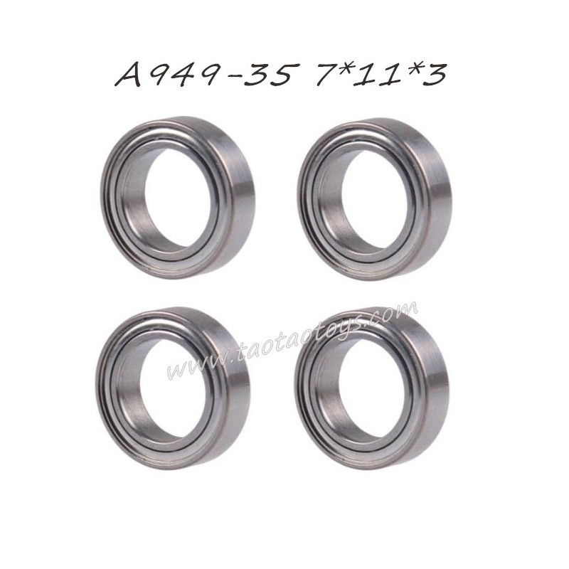 WLTOYS 124028 RC Truck Parts Rolling bearing 7X11X3 A949-35