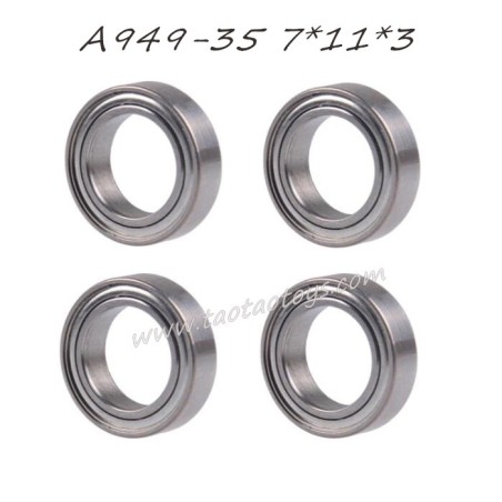 WLTOYS 124028 RC Truck Parts Rolling bearing 7X11X3 A949-35