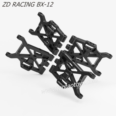 ZD Racing BX12 1/12 RC Buggy Spare Parts Swing Arm set 16001 Front and Rear