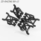 ZD Racing BX12 1/12 RC Buggy Spare Parts Swing Arm set 16001 Front and Rear