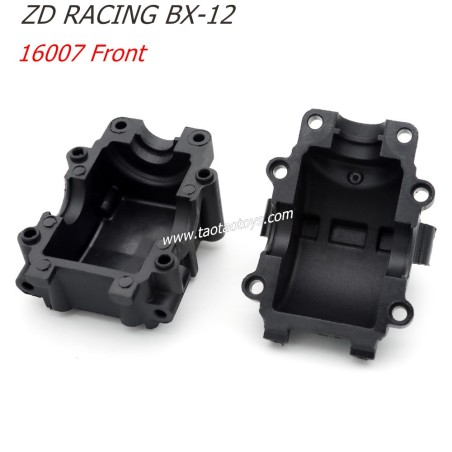 ZD Racing BX12 1/12 RC Buggy Spare Parts Front Differential Gearbox 16007