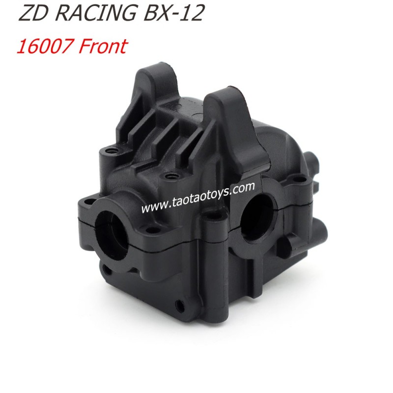 ZD Racing BX12 1/12 RC Buggy Spare Parts Front Differential Gearbox 16007