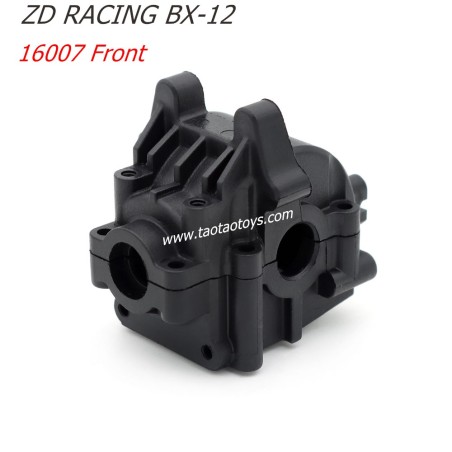 ZD Racing BX12 1/12 RC Buggy Spare Parts Front Differential Gearbox 16007