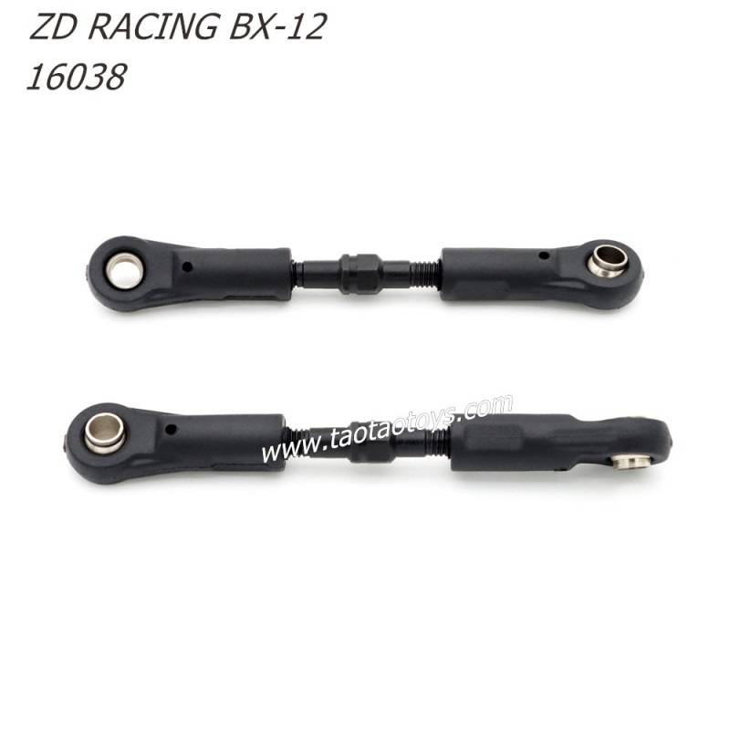 ZD Racing BX12 Parts Upper Connect Rod Adjustable 16038 ZD Racing BX12 Parts Upper Connect Rod Adjustable 16038