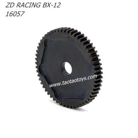 ZD Racing BX12 RC Buggy Parts Steel Reduction large Spur Gear 16058