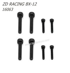 ZD Racing BX12 RC Buggy Parts M3x18 M2x12 Screws 16063