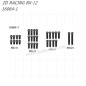 ZD Racing BX12 1/12 RC Buggy Parts Screws 16064-1 ZD Racing BX12 1/12 RC Buggy Parts Screws 16064-1