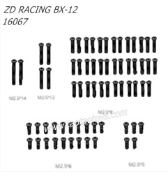 ZD Racing BX12 1/12 RC Buggy Parts Pan head Screw 16067