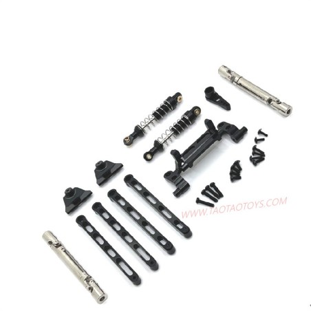MN MODEL MN82 RC CAR Upgrade parts Metal connect Rods and Shocks kit