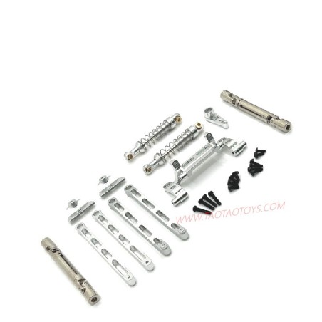 MN MODEL MN82 RC CAR Upgrade parts Metal connect Rods and Shocks kit