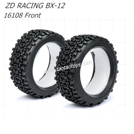 ZD Racing BX12 1/12 RC Buggy Parts Tires and Sponge set 16108