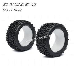 ZD Racing BX12 1/12 RC Buggy Parts Rear Tires and sponge set 16111