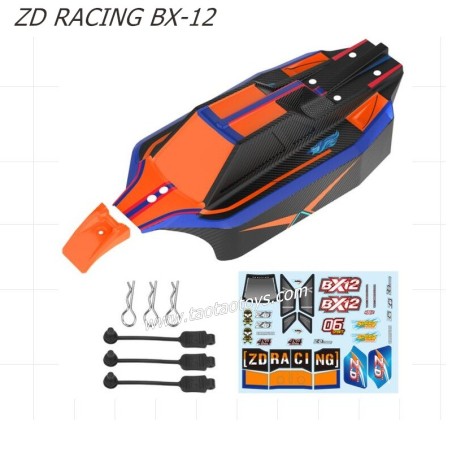 ZD Racing BX12 1/12 RC Buggy Parts Body Shell PVC magic Sticker 16116