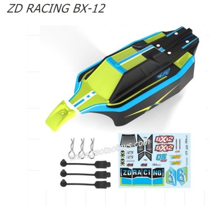 ZD Racing BX12 1/12 RC Buggy Parts Body Shell PVC magic Sticker 16116