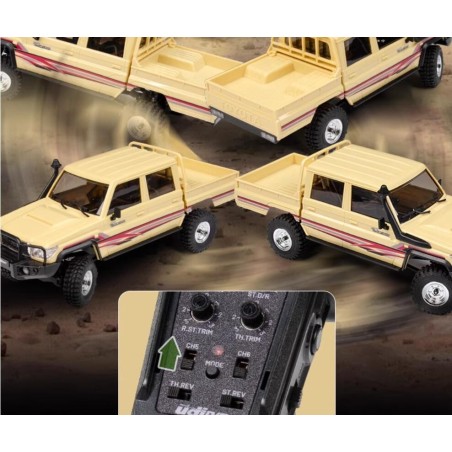 UDIRC UCX1801 Pro 1/18 2.4Ghz RC Truck Brushless MINI Rock RC Crawler RTR