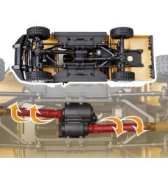 UDIRC UCX1801 Pro RC Cralwer Inside