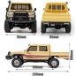UDIRC UCX1801 Pro 1/18 2.4Ghz RC Truck Brushless MINI Rock RC Crawler RTR