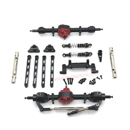 MN MODEL MN82 4WD RC CAR Upgrade parts Front and Rear Axles Kits Connect Rod Shocks