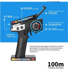 NEW WLTOYS 124028 1/12 Bruhless RC Buggy Transmitter