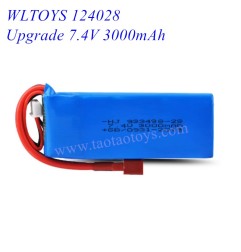Upgraded Battery Accessories for WLTOYS 124028 RC Car