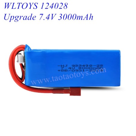 Upgraded Battery Accessories for WLTOYS 124028 RC Car