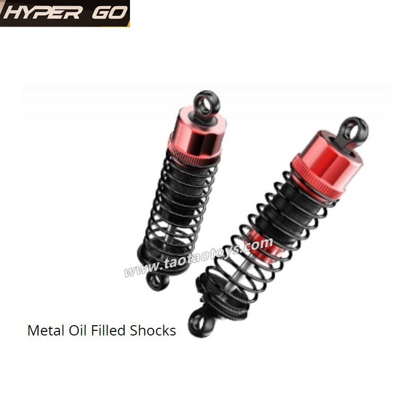 MJX Hyper Go 14211 RC Car Parts Metal Oil Filled Shocks MJX Hyper Go 14211 RC Car Parts Metal Oil Filled Shocks