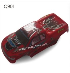 XINLEHONG TOYS Q901 RC CAR Parts Body Shell RED