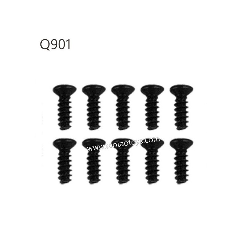 XINLEHONG TOYS Q901 RC CAR Parts Flat Head Screw 2.6X6KBHO LS04 XINLEHONG TOYS Q901 RC CAR Parts Flat Head Screw 2.6X6KBHO LS04