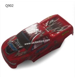 XINLEHONG TOYS Q902 RC CAR Parts Body Shell RED
