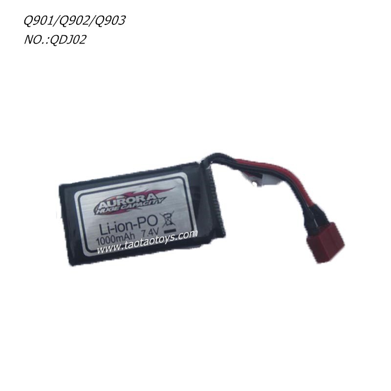 XINLEHONG TOYS Q901 Q902 Q903 Parts Battery 7.4V 1000mAh QDJ02 XINLEHONG TOYS Q901 Q902 Q903 Parts Battery 7.4V 1000mAh QDJ02