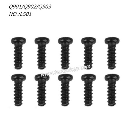 XINLEHONG TOYS Q901 Q902 Q903 Parts Round Head Screws 2X7PBHO LS01