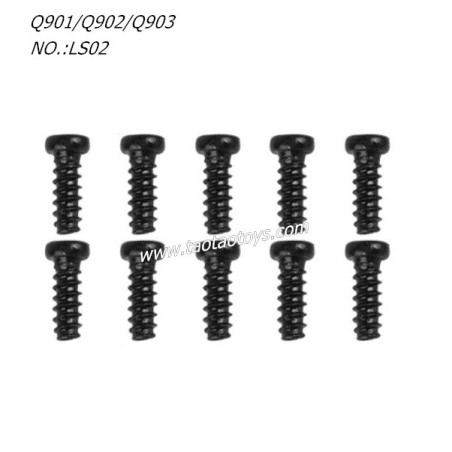 XINLEHONG TOYS Q901 Q902 Q903 Parts Round Head Screws 2.3X12PBHO LS02