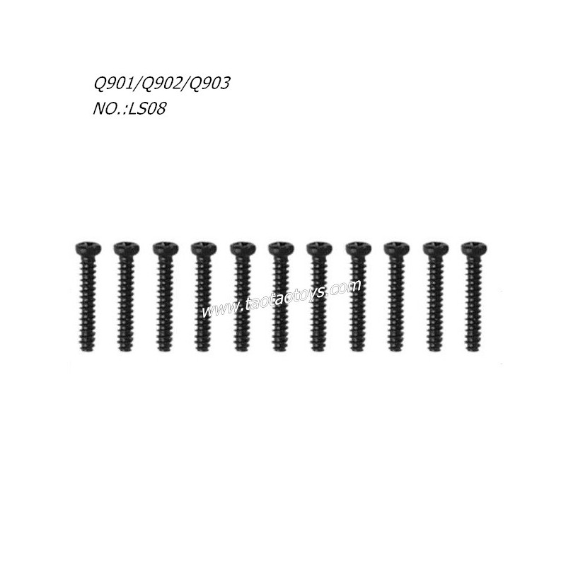 XINLEHONG TOYS Q901 Q902 Q903 Parts Round Head Screws 2.3X16PBHO LS08 XINLEHONG TOYS Q901 Q902 Q903 Parts Round Head Screws 2.3X16PBHO LS08