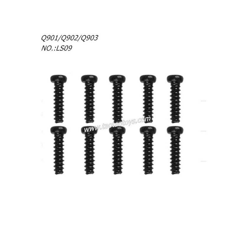 XINLEHONG TOYS Q901 Q902 Q903 Parts Round Head Screws 2.6X7PBHO LS09 XINLEHONG TOYS Q901 Q902 Q903 Parts Round Head Screws 2.6X7PBHO LS09