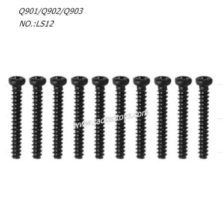 XINLEHONG TOYS Q901 Q902 Q903 Parts Round Head Screws 2.6X20PBHO LS12