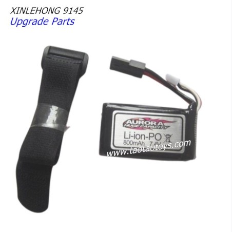 XINLEHONG TOYS 9145 Parts Upgrade Battery 7.4V 800mAh+Battery Bandage-2