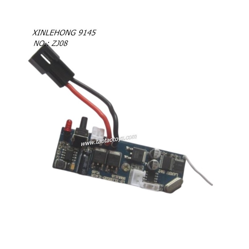 XINLEHONG TOYS 9145 Parts Receiver Circuit Board ZJ08 XINLEHONG TOYS 9145 Parts Receiver Circuit Board ZJ08