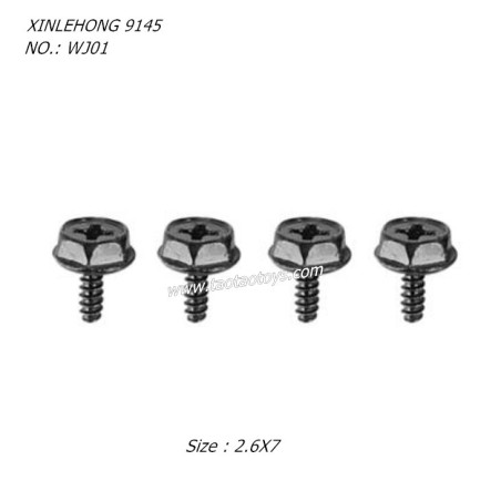 XINLEHONG TOYS 9145 Parts Locknut 2.6X7 WJ01